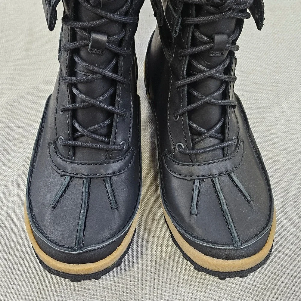 Merrell Tremblant Mid Polar Waterproof Black Duck Boots 200 Gram Womens 5.5